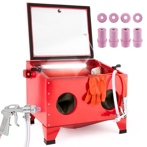 Cabina sabbiatura arebos 90l - cabina,